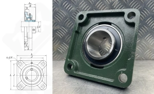 Подшипниковый узел 480324UCFS (UCFS324)