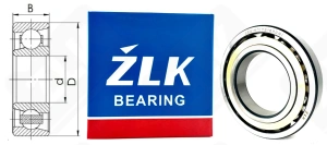 Подшипник 46216Л (7216ACM) радиально-упорный шариковый 80-140-26 мм