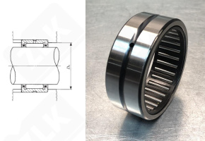 Подшипник NK65/25 радиальный игольчатый 65-78-25 мм