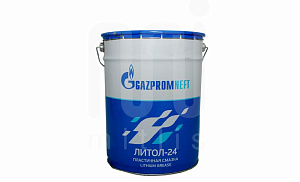 Смазка литиевая Литол-24 t-40°C +120 °C Gazpromnef