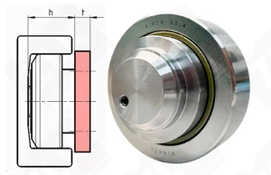 Подшипник 4.058 200.005.000 упорный роликовый 45-88,4-59 мм