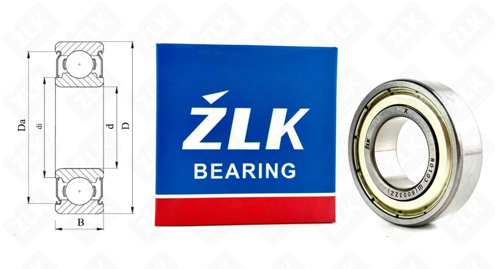 80103 Ш (6003ZZ) ZLK