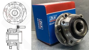 Подшипниковый ступичный узел 713649630 радиально-упорный шариковый 32-98/145-94,5 мм