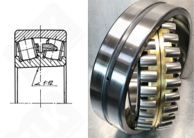 Подшипник 3113244H (30) (23244ACКMBC3W33) радиальный роликовый самоустанавливающийся 220-400-144 мм