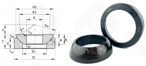 Подшипник GAC 50 S упорный шариковый 50-80-20 мм