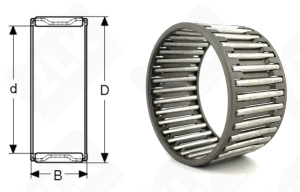 Подшипник F-223640.1 радиальный игольчатый 45-50-27 мм