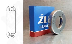 Выжимной подшипник VKC 3737 упорный шариковый 40-81-20 мм