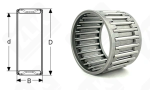 Подшипник K38x43x30 радиальный игольчатый 38-43-30 мм