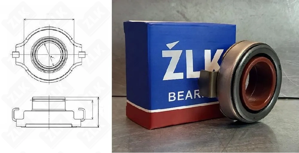Подшипник шариковый  (VKC3701) 35×66×26 мм ZLK