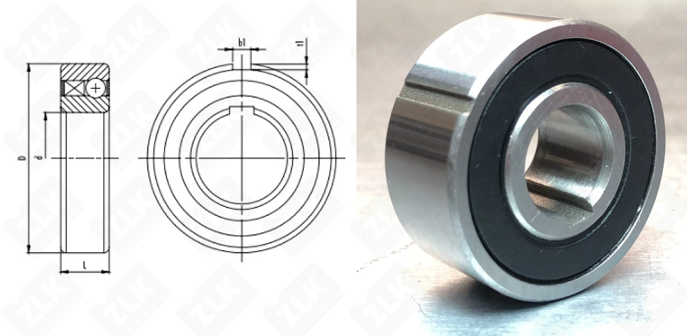 Обгонная муфта UKC122RS (CSK12P)