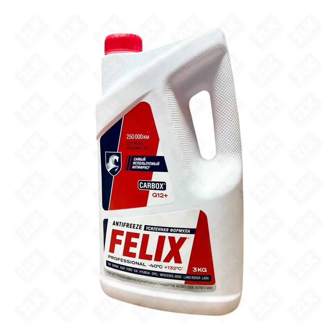 Антифриз 3л красный Felix-40 G12+