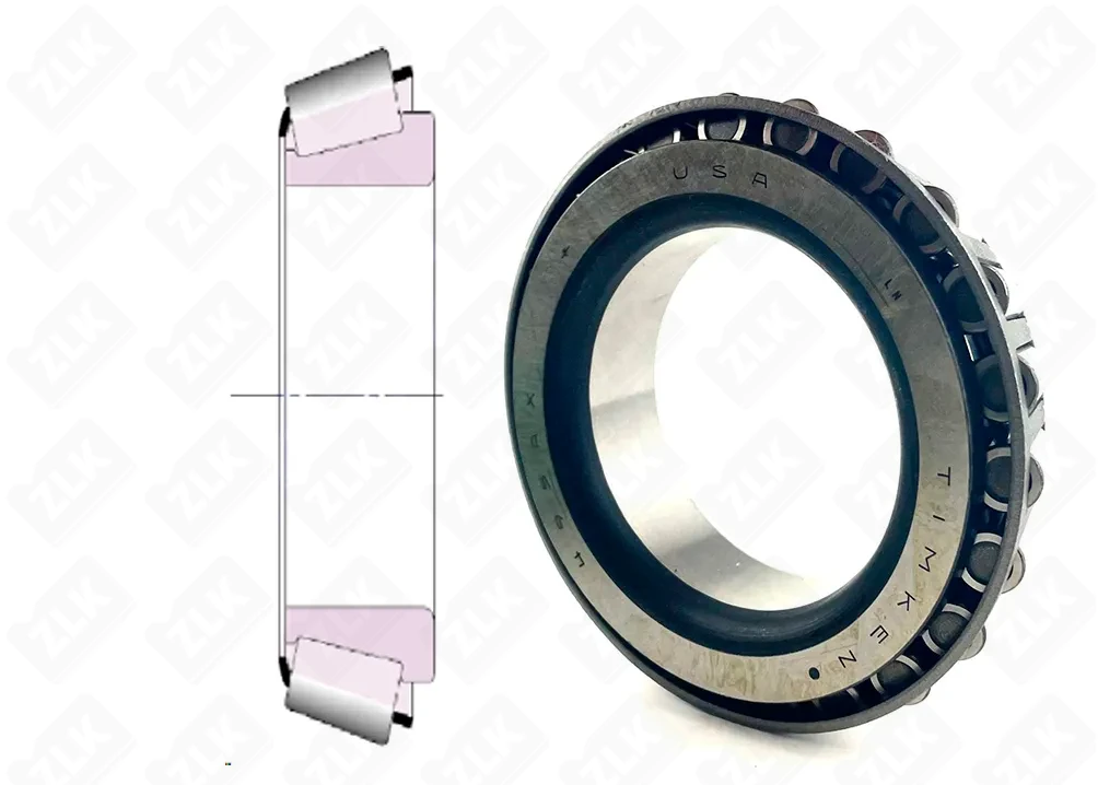 Подшипник роликовый  (495AX) 76×124×30 мм Timken оригинал