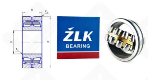 Подшипник 3620 H (22320ACMBW33) радиальный роликовый самоустанавливающийся 100-215-73 мм