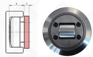 Подшипник 4.058 200.005.000 упорный роликовый 45-88,4-59 мм