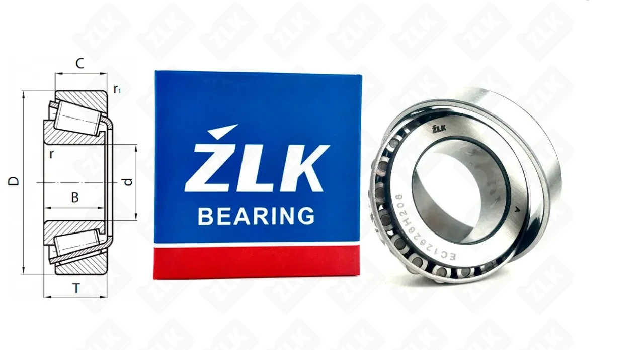 Подшипник роликовый  (EC12626H206) 25×47×15.5 мм ZLK