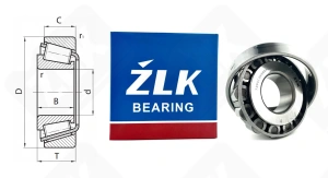 Подшипник 7305 (30305) радиально-упорный роликовый конический 25-62-18,25 мм