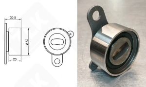 Подшипник GT80010 радиальный роликовый 25-73,5-30,5 мм