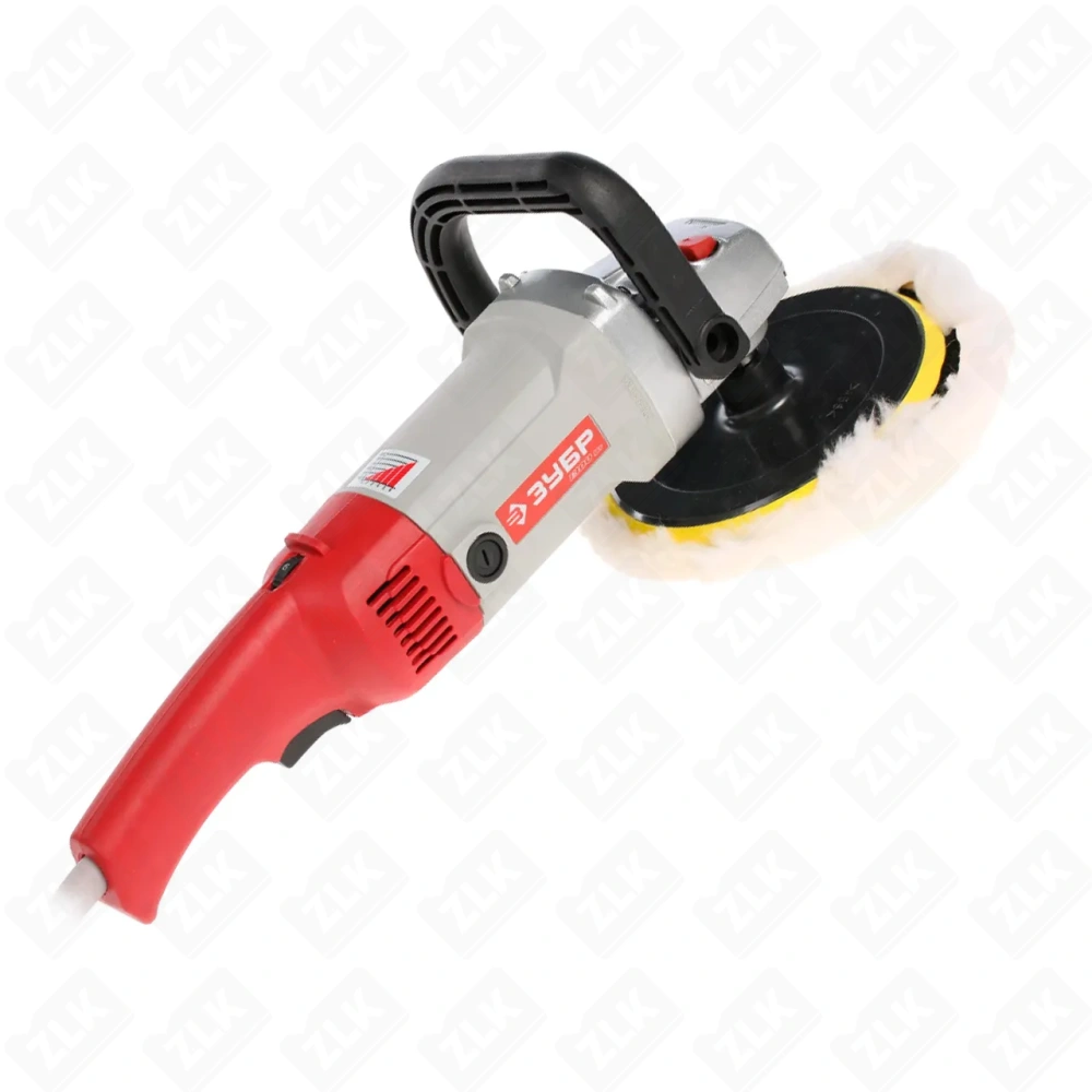 Полировальная машина Зубр 180мм 1300вт