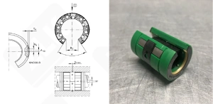 Линейный подшипник KNO16-B-PP
