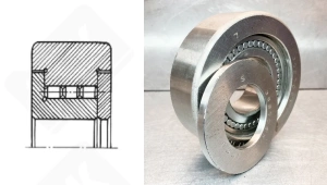Подшипник 352712 радиальный роликовый 60-140-48 мм