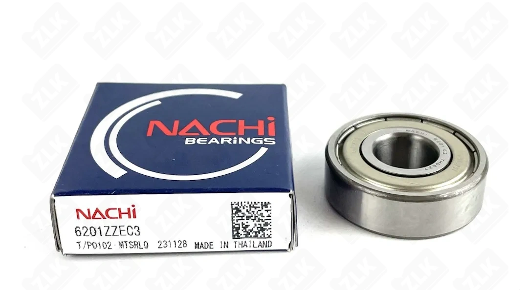 Подшипник шариковый 80201 (6201ZZC3) 12×32×10 мм NACHI