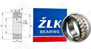 Подшипник 3003148 Н (23048ACMBW33) 23048MB радиальный роликовый самоустанавливающийся 240-360-92 мм
