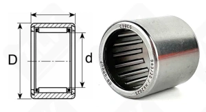 Подшипник 943/20 (HK202625) радиальный игольчатый 20-26-25 мм