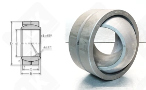 Подшипник 7J3297 шарнирный 69,7-130,4-62/86 мм