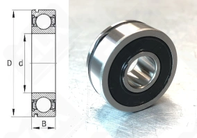 Подшипник B10-50T12DDNCXCG1-01 радиальный шариковый 10-27-11 мм