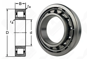 Подшипник 32213 (NU213) радиальный роликовый 65-120-23 мм