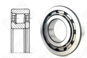 Подшипник 12320 (NF320) радиальный роликовый 100-215-47 мм