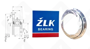 Подшипник VLU200544 радиальный шариковый 434-648-56 мм