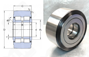 Подшипник NNTR60X150X75-2ZL радиальный роликовый 60-150-75 мм