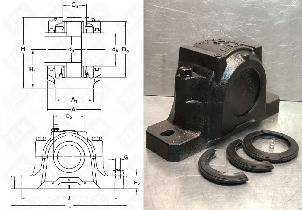 Разъемный корпус SNL519-616 TG FBC