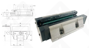 Каретка линейная SHS65LC2QZKKHHCO