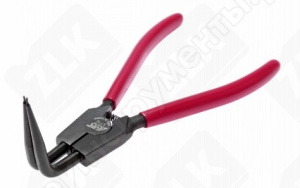 Съемник стопорных колец 170мм сжим изогнутый Sturm