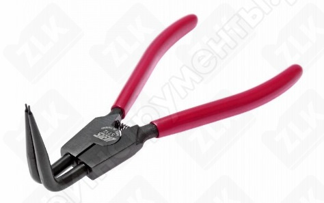 Съемник стопорных колец 170мм сжим изогнутый Sturm