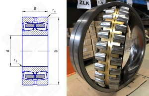 Подшипник 30031/600 H (30) (230/600ACMBW33C3) радиальный роликовый самоустанавливающийся 600-870-200 мм