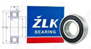 Подшипник 180205 (70) (62052RSC3) радиальный шариковый 25-52-15 мм