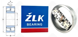 Подшипник 3516 H (22216CA/HW33) радиальный роликовый самоустанавливающийся 80-140-33 мм