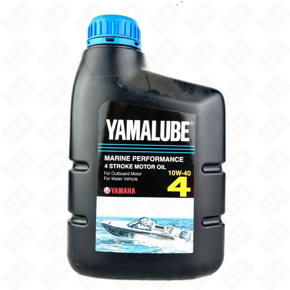 Масло моторное 10W-40 4Т минеральное 1л Yamalube Marine Performance гидроциклы и лодки
