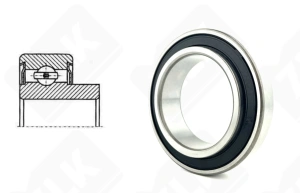 Подшипник 280114 радиальный шариковый 70-110-20/28 мм