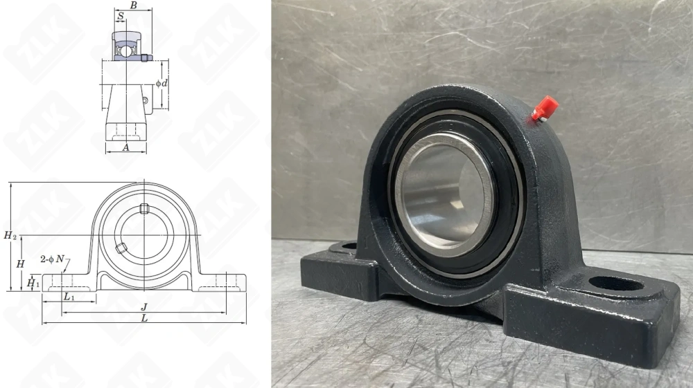 480210UCP UCP210 (UCP210D1) RHP