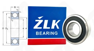 Подшипник 180609 (76) (623092RSP63) радиальный шариковый 45-100-36 мм