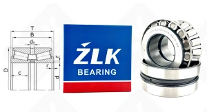 Подшипник KH913849/KH913810/DB радиально-упорный роликовый конический 69,85-146,05-91,52 мм