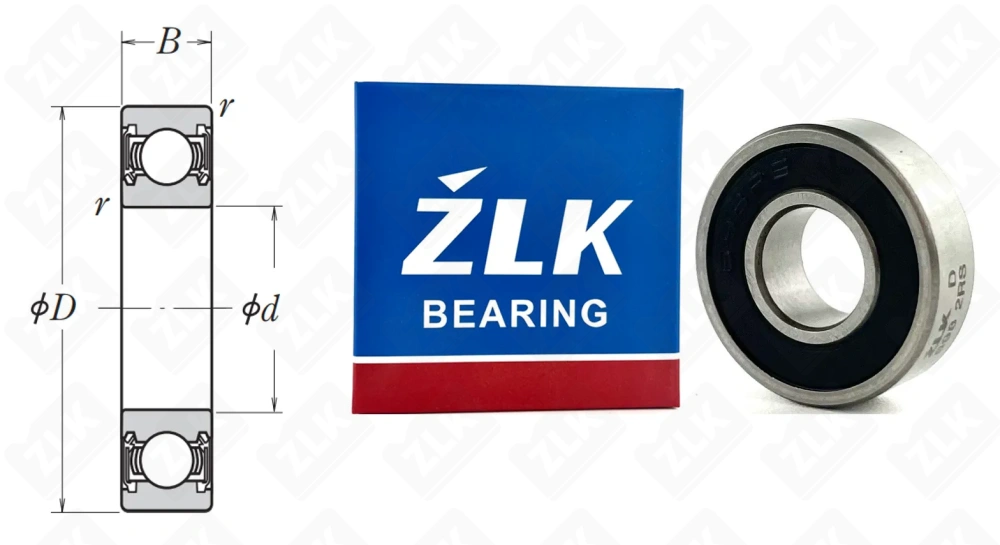 1000098 2RS (6982RS) ZLK