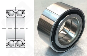 Подшипник 48BWD02A2CA97ZA радиально-упорный шариковый 48-86-40/42 мм