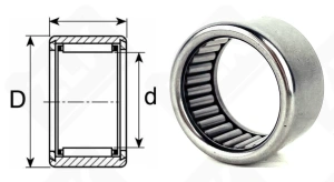 Подшипник 941/20 (HK202614) радиальный игольчатый 20-26-14 мм