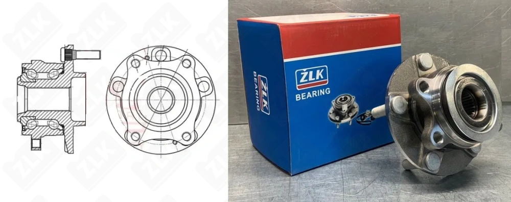 VKBA6996 (BR930772 713613910 HUB119T-14 R168.73 63BWKH02A-Y-5C01) ZLK