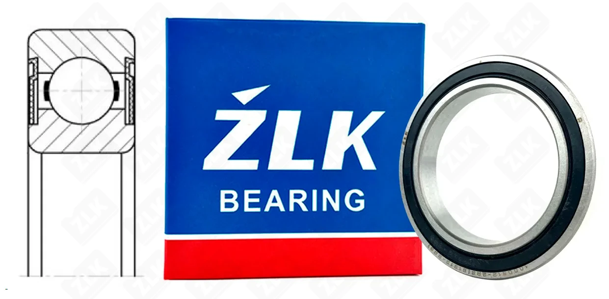 Подшипник шариковый 1000912 2RS (69122RS) 60×85×13 мм ZLK